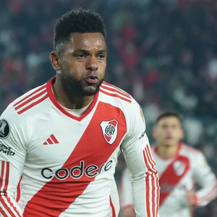 Imagen relacionada de miguel borja brilla en river plate y se consolida como goleador estrella