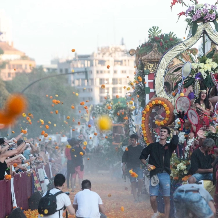 Imagen relacionada de la batalla de flores culmina la gran feria de valencia