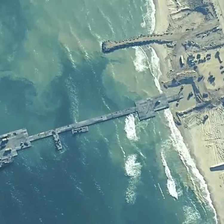 Imagen relacionada de eeuu envia ayuda humanitaria a la franja de gaza a traves de un puerto flotante