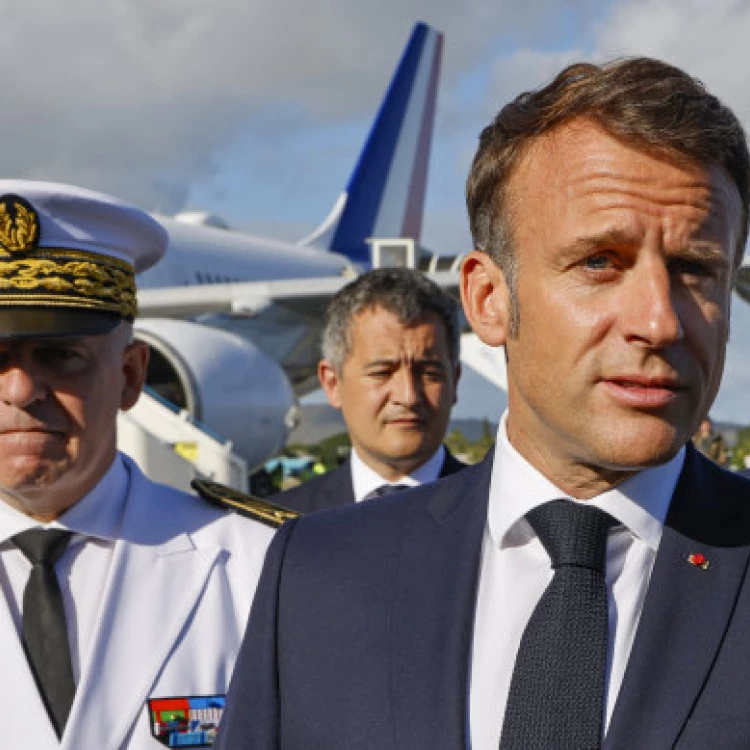 Imagen relacionada de macron llega a nueva caledonia para apoyar a la isla tras severos disturbios