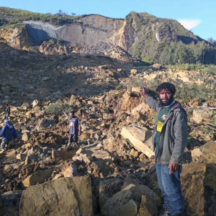 Imagen relacionada de tragedia en papua nueva guinea deslizamiento de tierra masivo