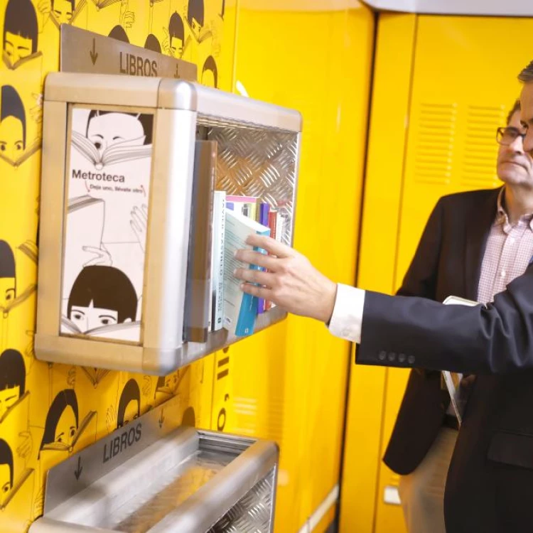 Imagen relacionada de la comunidad de madrid inaugura metrotecas para fomentar la lectura en el metro