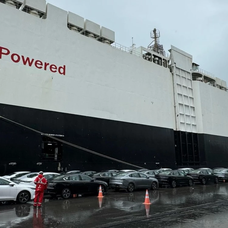 Imagen relacionada de byd llega a brasil con su barco explorer 1 cargado de vehiculos electricos e hibridos