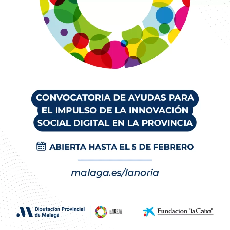 Imagen relacionada de convocatoria ayudas innovacion social digital malaga