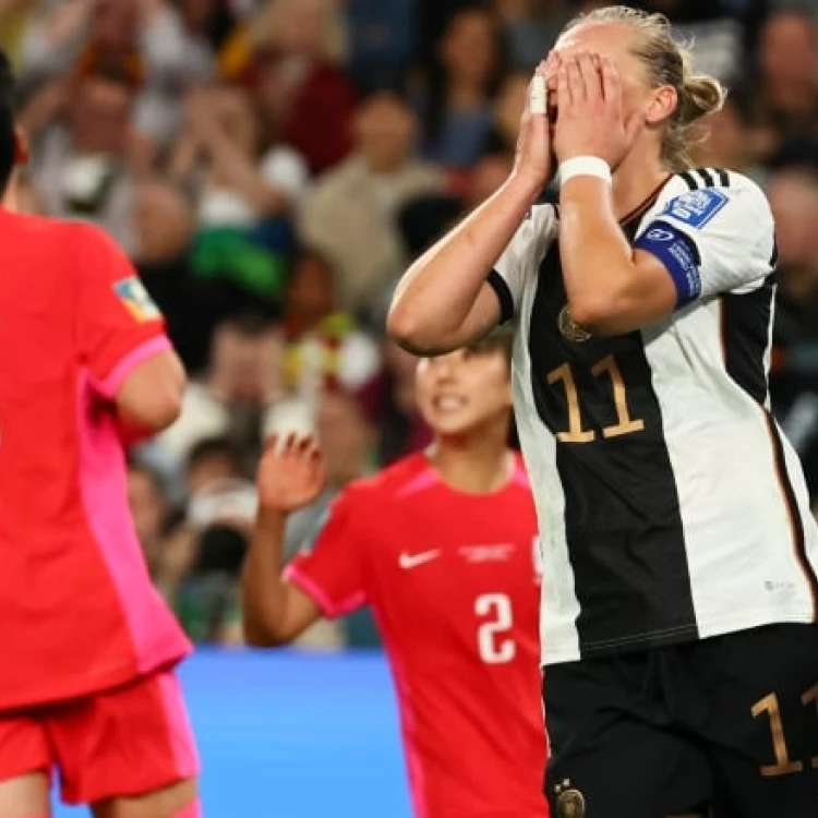 Imagen relacionada de alemania bicampeona eliminada mundial femenino empate corea sur