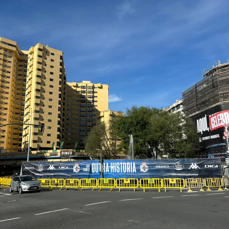 Imagen relacionada de dispositivo seguridad la coruna celebracion ascenso real club deportivo