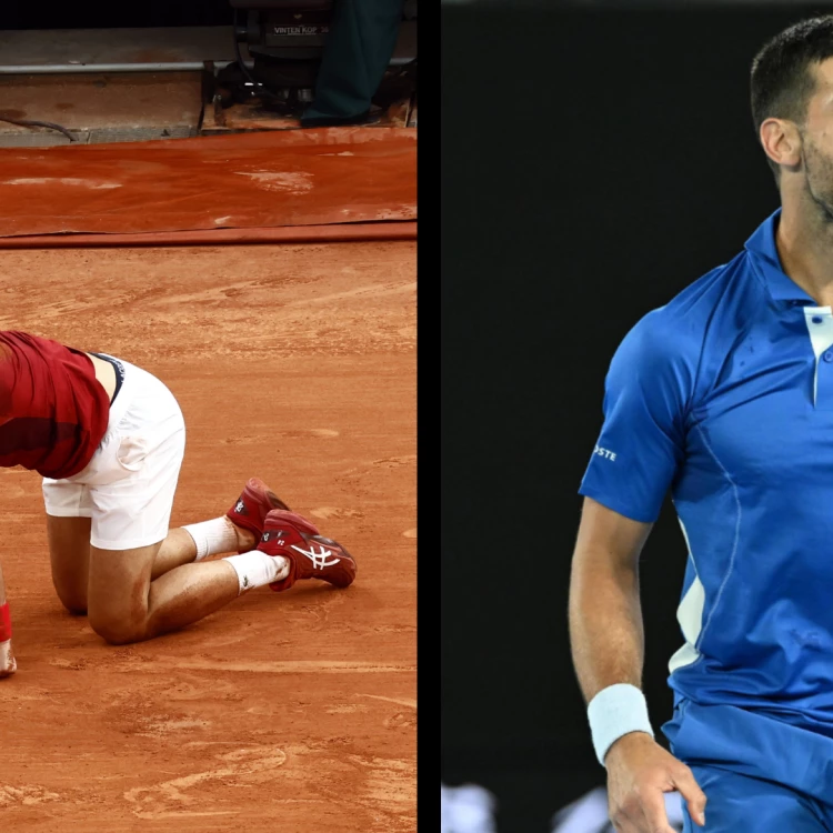 Imagen relacionada de novak djokovic retiro roland garros lesion rodilla