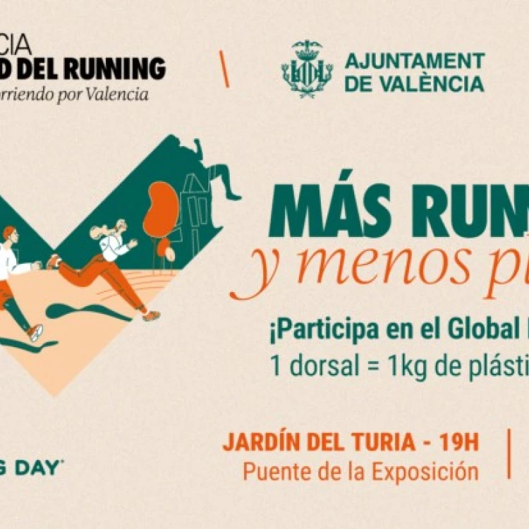 Imagen relacionada de celebra valencia el global running day con mensaje medioambiental