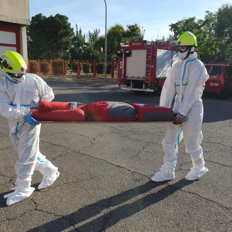 Imagen relacionada de jornadas riesgo radiologico bomberos zaragoza