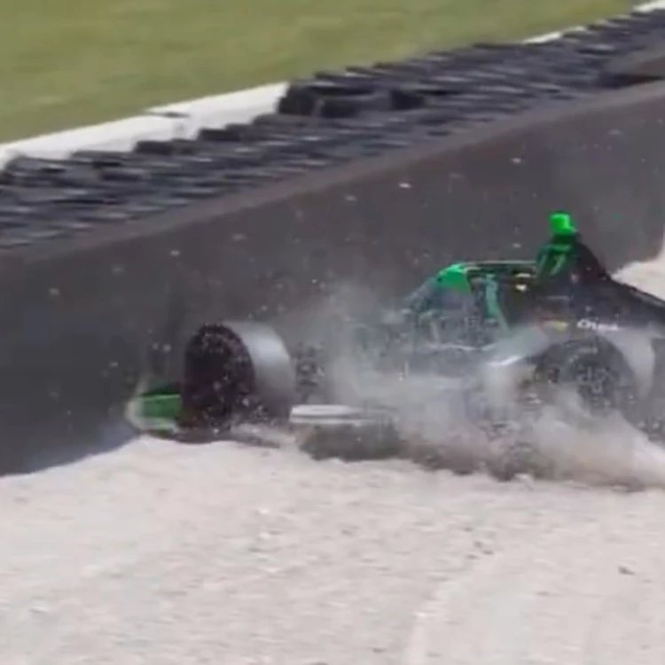 Imagen relacionada de problemas para juncos hollinger racing en la septima fecha de la indycar en road america