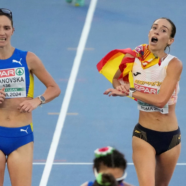 Imagen relacionada de laura garcia caro error campeonato europeo atletismo