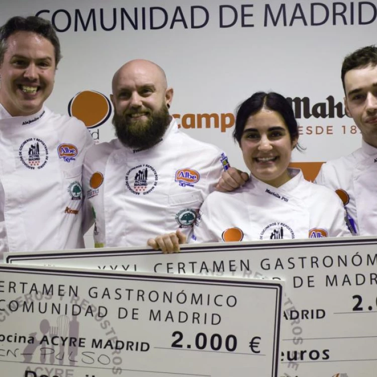 Imagen relacionada de final certamen gastronomico reposteria madrid