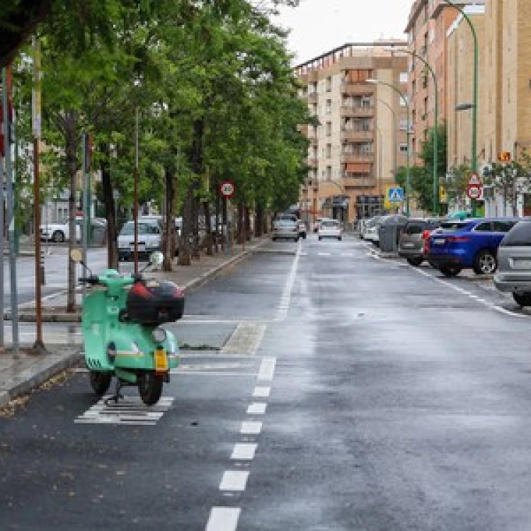 Imagen relacionada de finalizacion obras repavimentacion calle tharsis sevilla