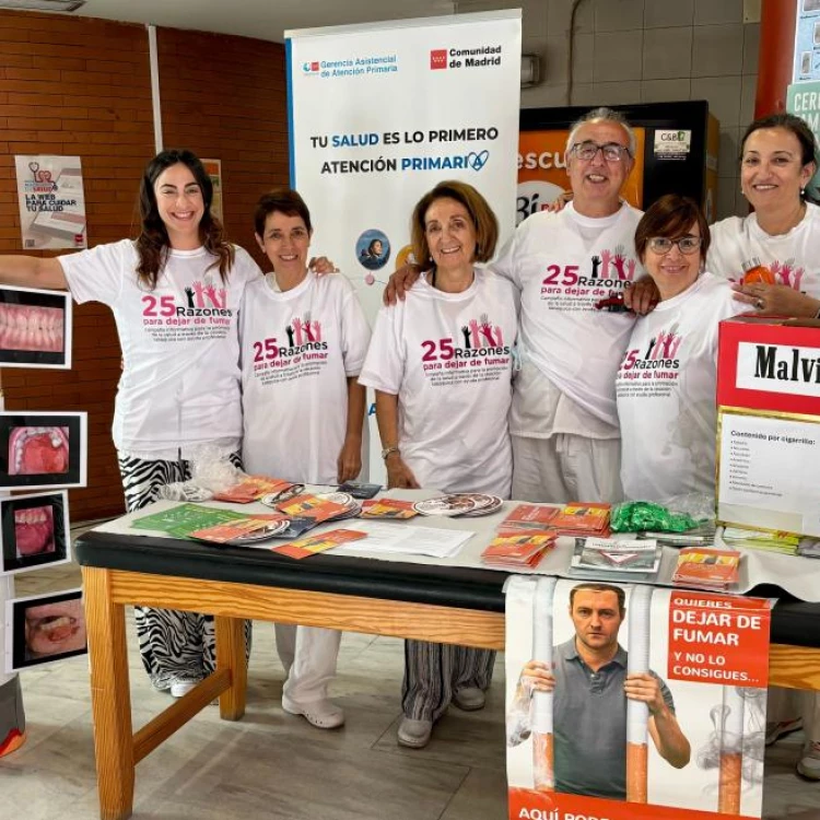 Imagen relacionada de jornada concienciacion tabaco madrid