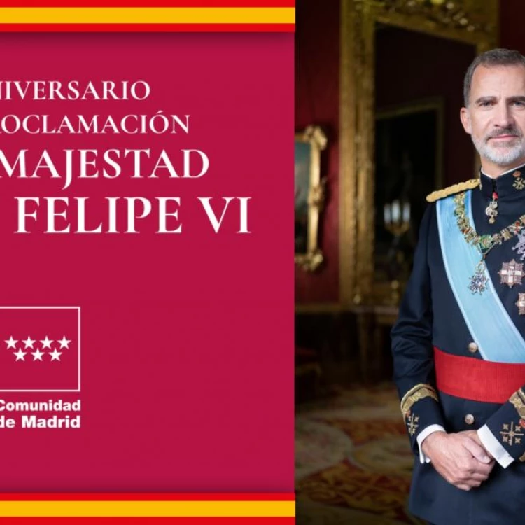 Imagen relacionada de madrid conmemora aniversario proclamacion rey felipe vi