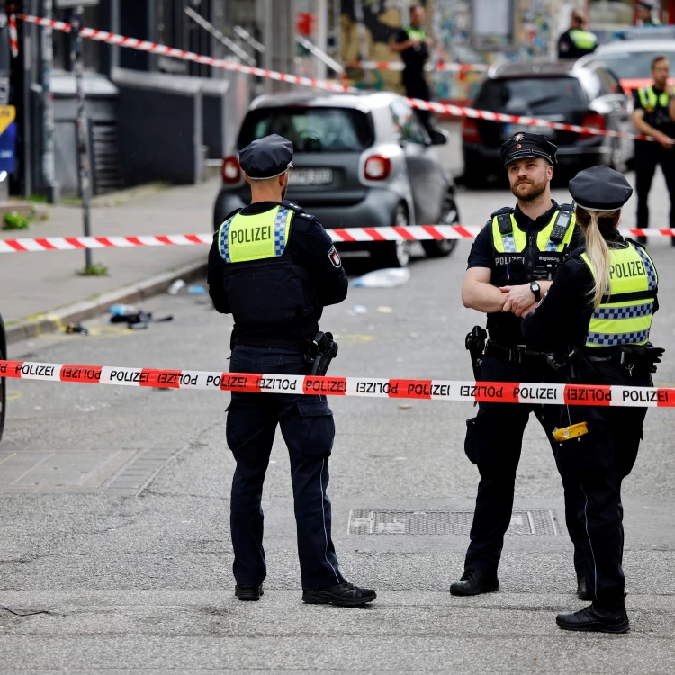 Imagen relacionada de atacante armado abatido policia hamburgo eurocopa 2024