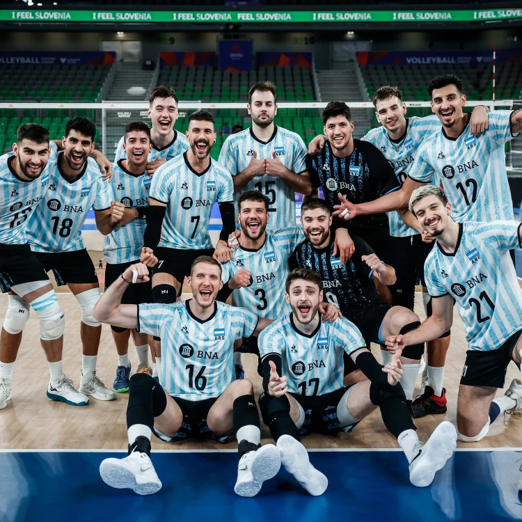 Imagen relacionada de argentina clasifica liga naciones voleibol