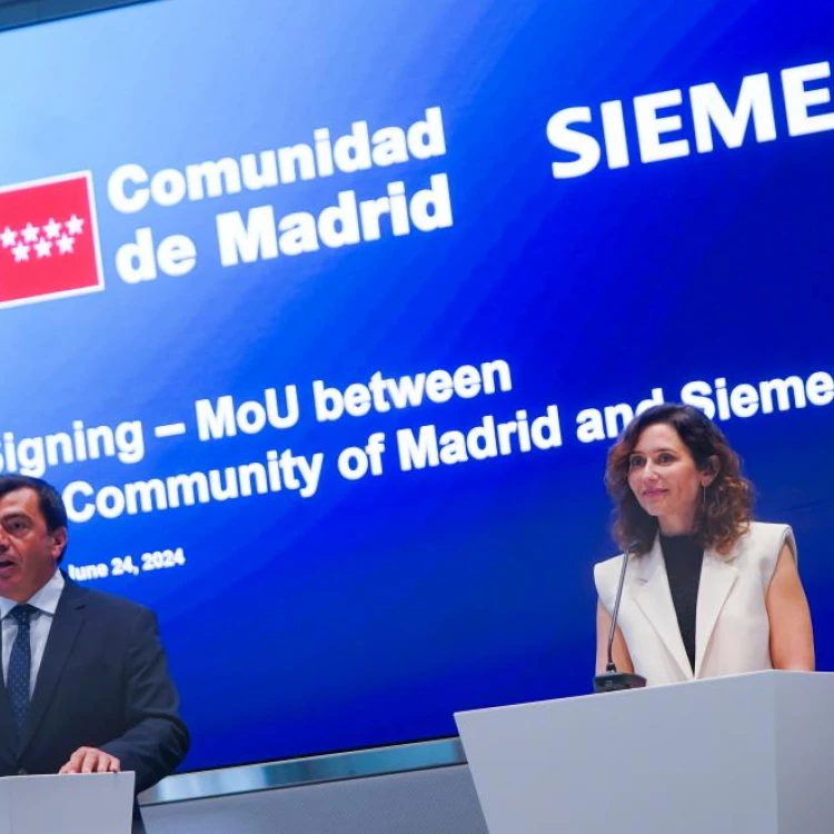 Imagen relacionada de comunidad madrid siemens acuerdo talento tecnologico