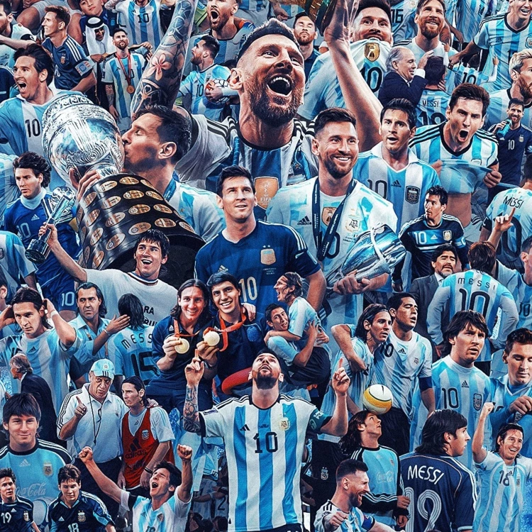 Imagen relacionada de homenaje mundial lionel messi cumpleanos 37