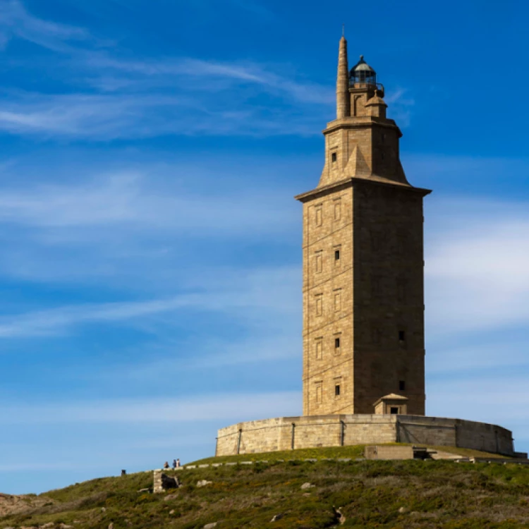 Imagen relacionada de celebraciones torre hercules la coruna