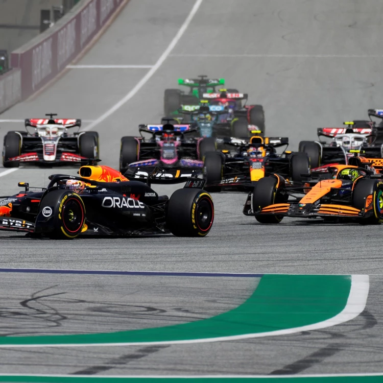 Imagen relacionada de inesperada victoria george russell gran premio austria formula 1