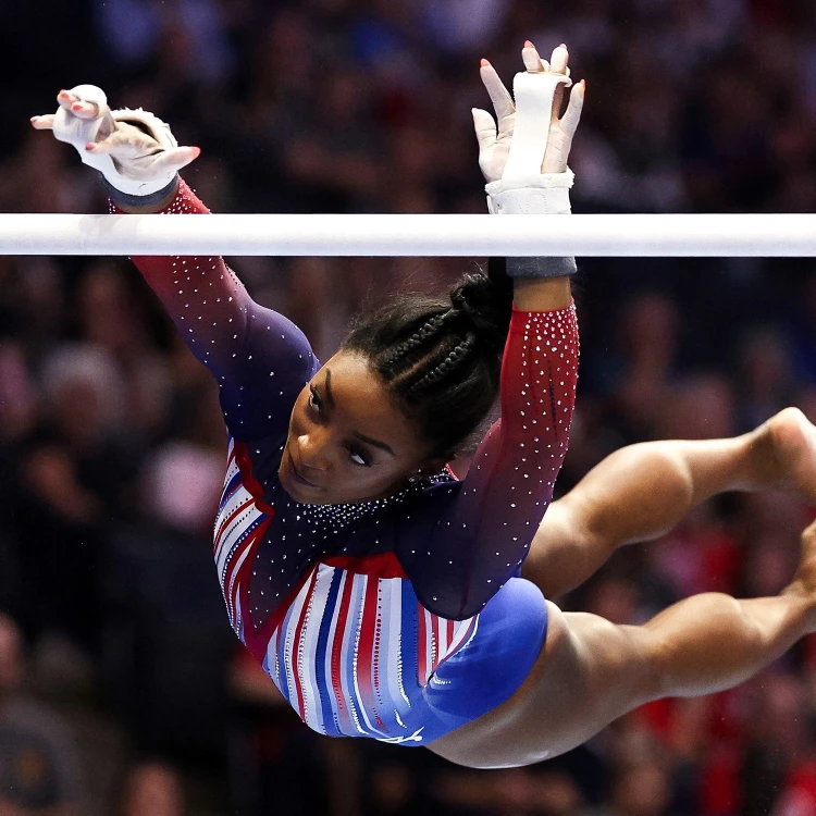 Imagen relacionada de simone biles lidera dream team gimnasia paris 2024