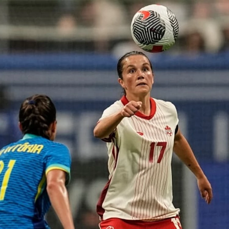 Imagen relacionada de equipo canadiense de futbol femenino para los juegos olimpicos de paris encabezado por campeonas olimpicas