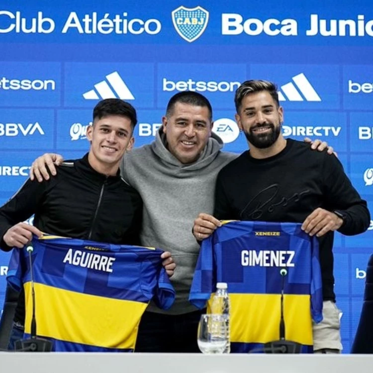 Imagen relacionada de presentacion de nuevos refuerzos en boca juniors