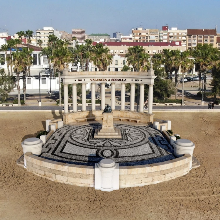 Imagen relacionada de recuperacion monumento sorolla valencia