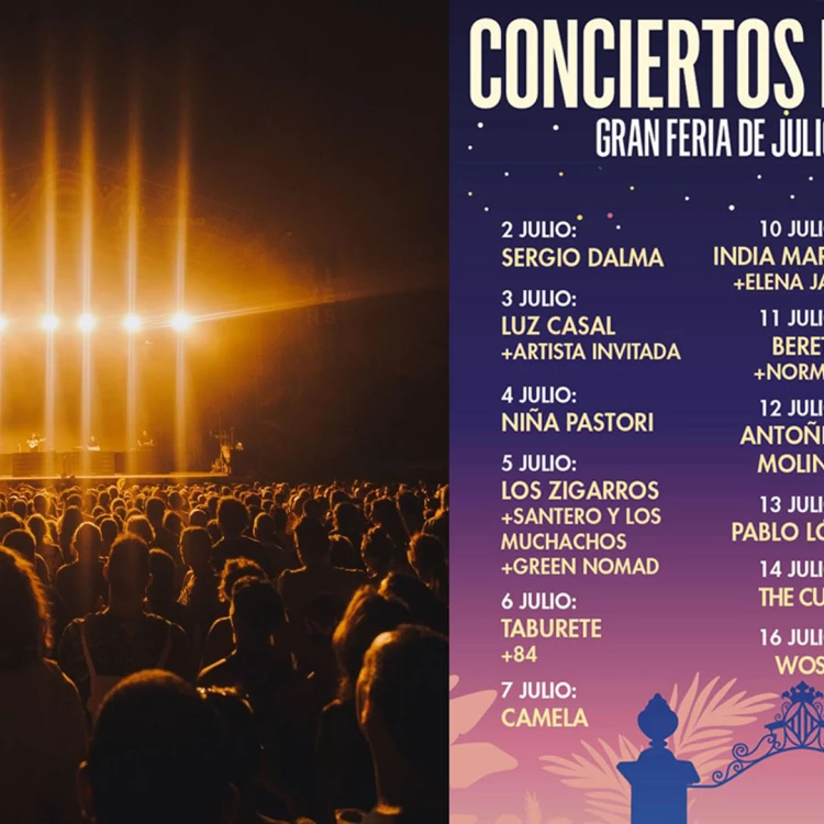 Imagen relacionada de conciertos de viveros 2024 en valencia