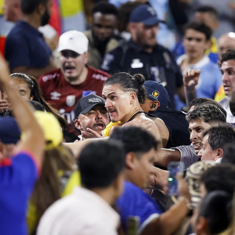 Imagen relacionada de escandalo charlotte derrota uruguay colombia copa america 2024