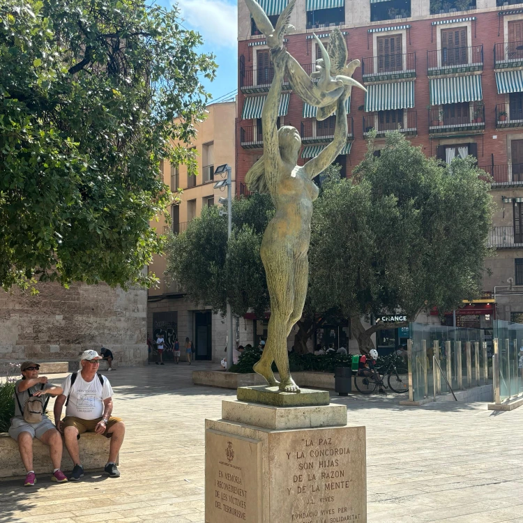 Imagen relacionada de placas en valencia en recuerdo de las victimas del terrorismo