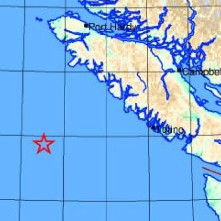 Imagen relacionada de enjambre terremotos columbia britanica