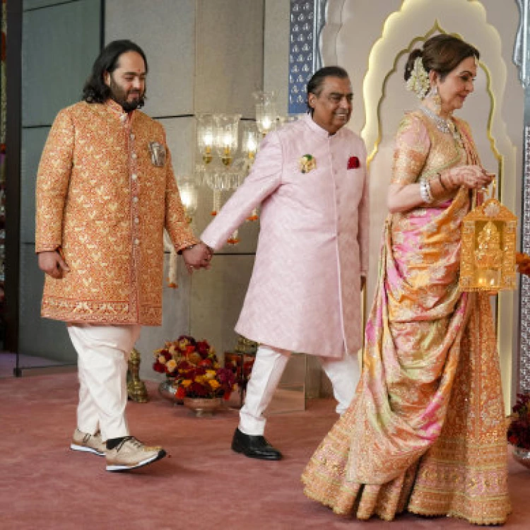 Imagen relacionada de celebridades magnates llegan mumbai boda hijo mukesh ambani