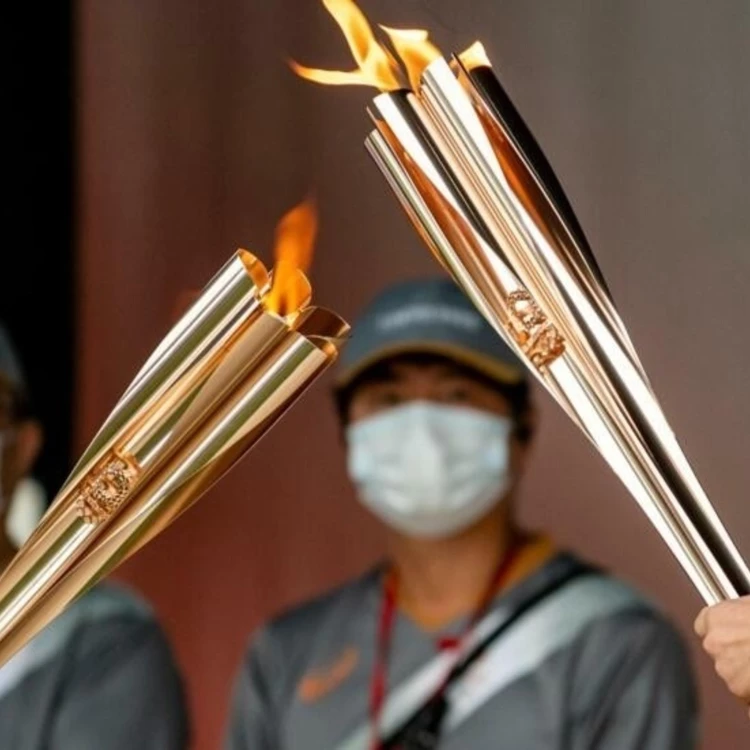 Imagen relacionada de el recorrido de la antorch olimpica rumbo a paris 2024