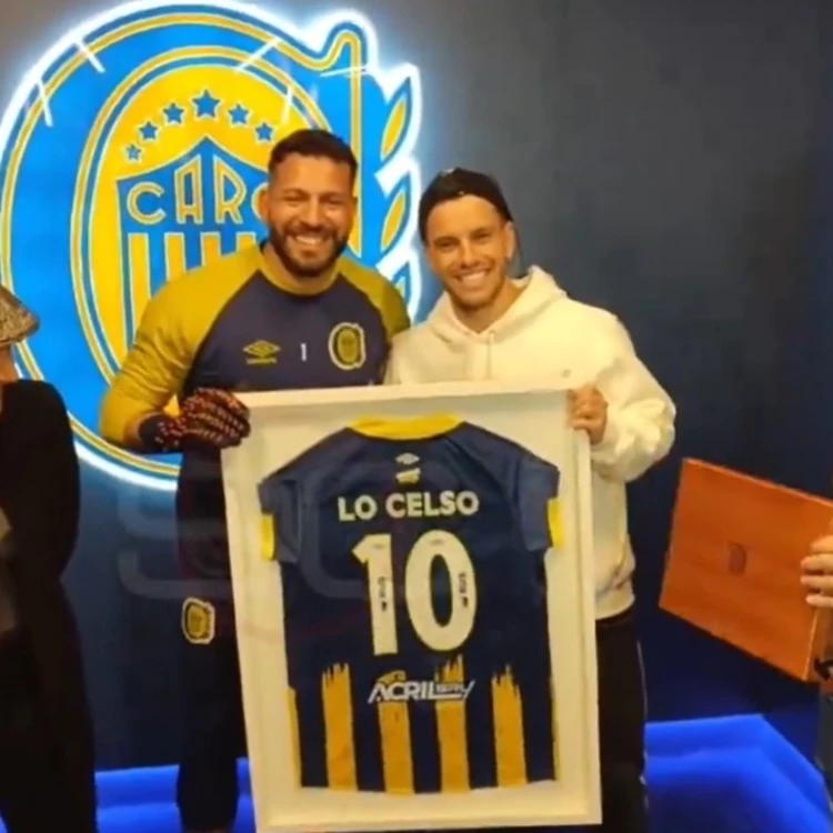 Imagen relacionada de giovani lo celso gigante arroyito aniversario rosario central