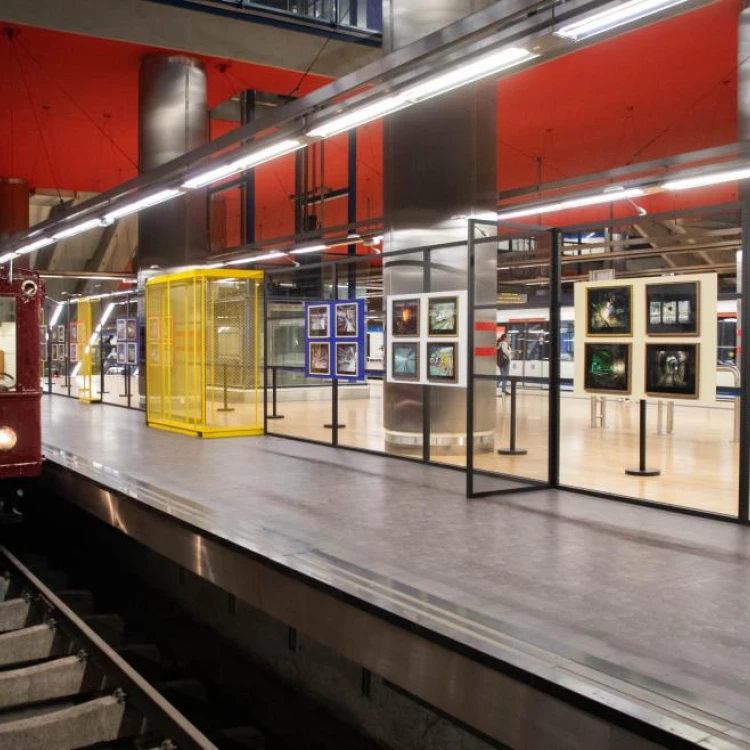 Imagen relacionada de exposicion miradas historia metro madrid