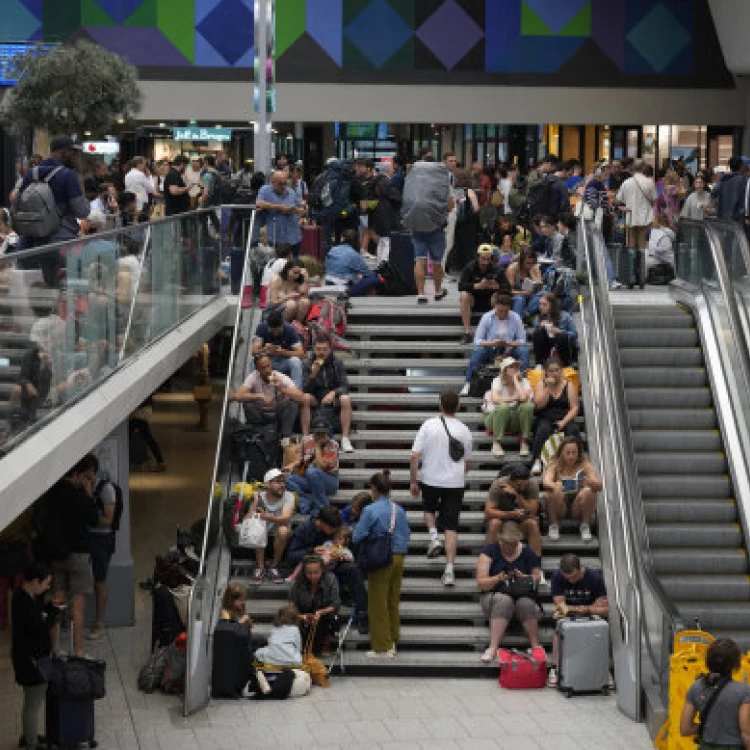 Imagen relacionada de interrupciones trenes francia juegos olimpicos