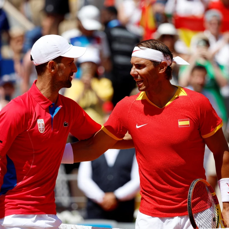 Imagen relacionada de djokovic vs nadal olimpico