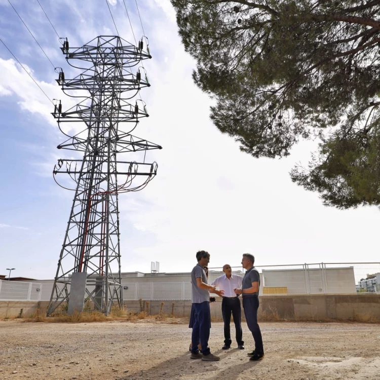 Imagen relacionada de soterramiento lineas electricas zaragoza parque venecia