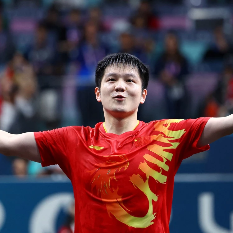 Imagen relacionada de fan zhendong campeon olimpico tenis mesa moregard