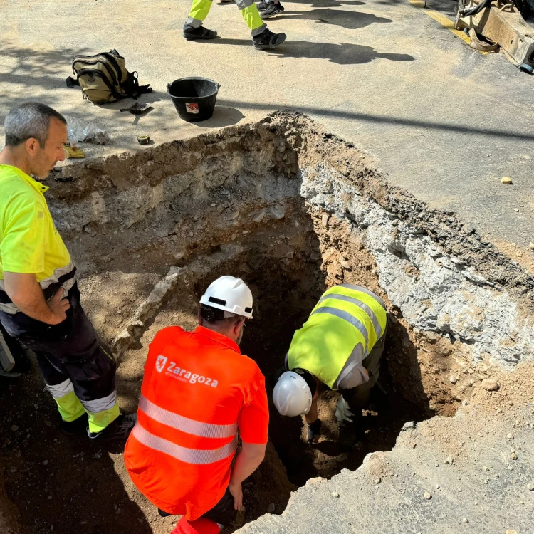 Imagen relacionada de zaragoza circulacion coso sondeos arqueologicos