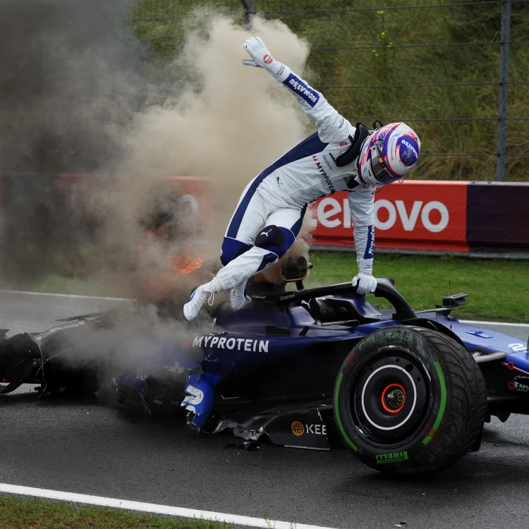 Imagen relacionada de incidente entrenamientos gp paises bajos f1