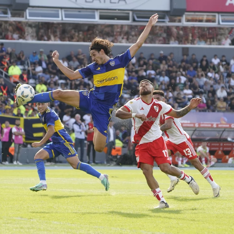 Imagen relacionada de superclasico boca river liga profesional