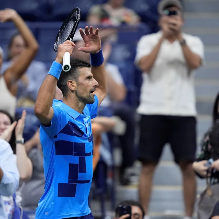 Imagen relacionada de novak djokovic victoria abierto eeuu