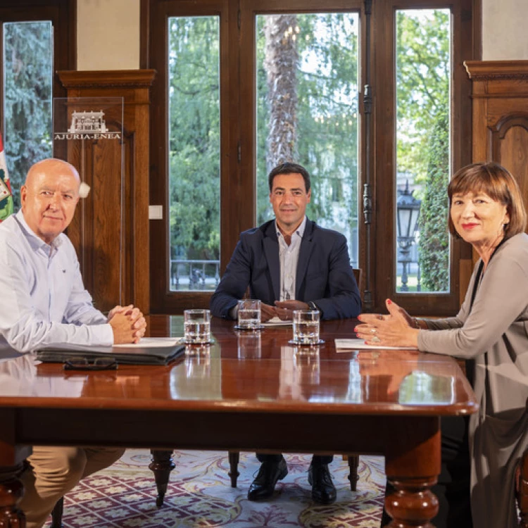 Imagen relacionada de lehendakari reunion ugt euskadi