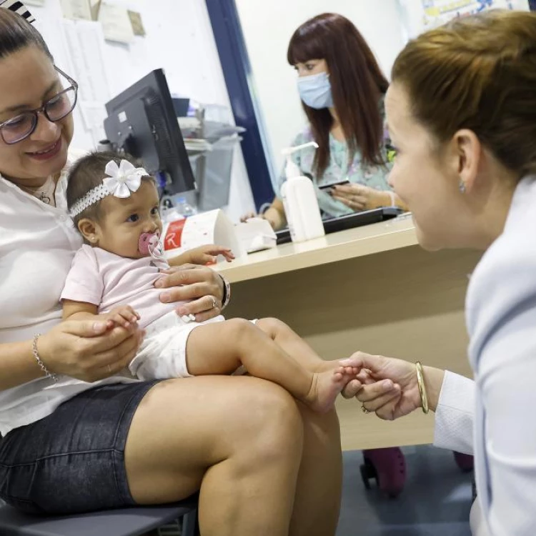 Imagen relacionada de madrid campana vacunacion vrs bebes