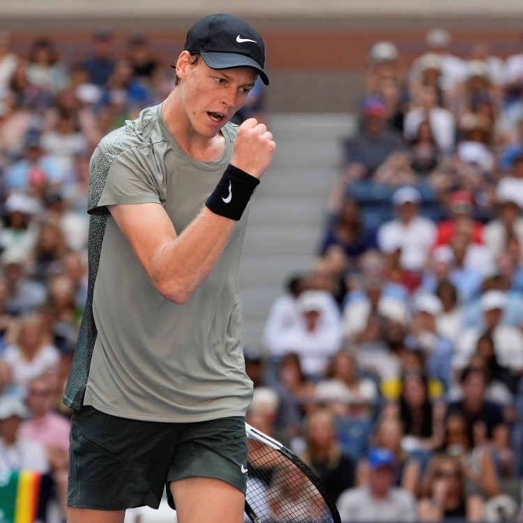 Imagen relacionada de camino despejado jannik sinner us open