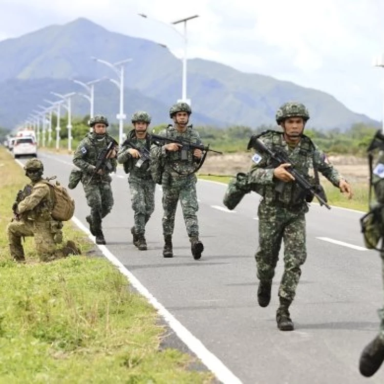 Imagen relacionada de ejercicios militares filipinas