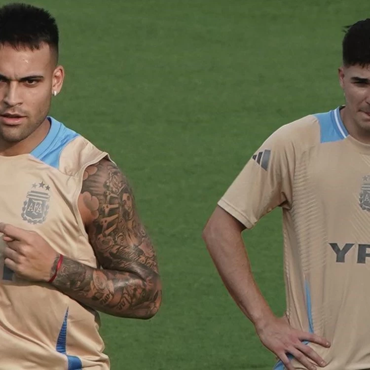 Imagen relacionada de scaloni alineacion julian alvarez lautaro martinez chile